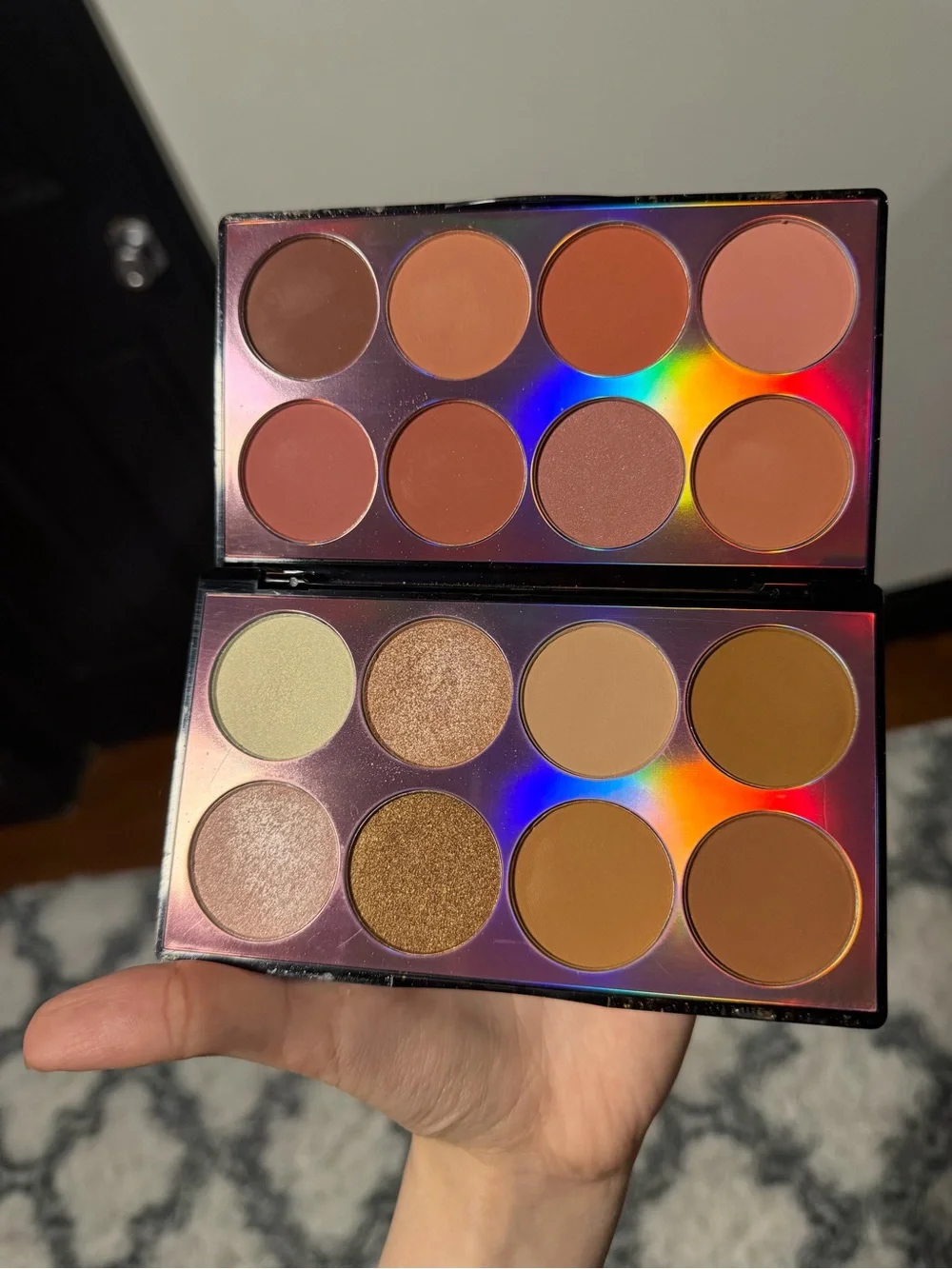 Neutral Eyeshadow Palette - Warm Brown & Gold Shades